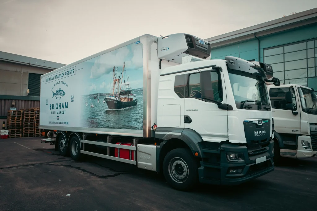 Brixham-Trawler-Agents-Lorry